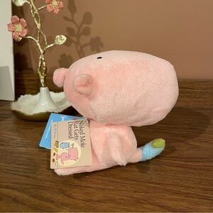 VINTAGE Naked Mole Rat Gets Dressed Pink Mo Willems 2009 Blue Green Hippo